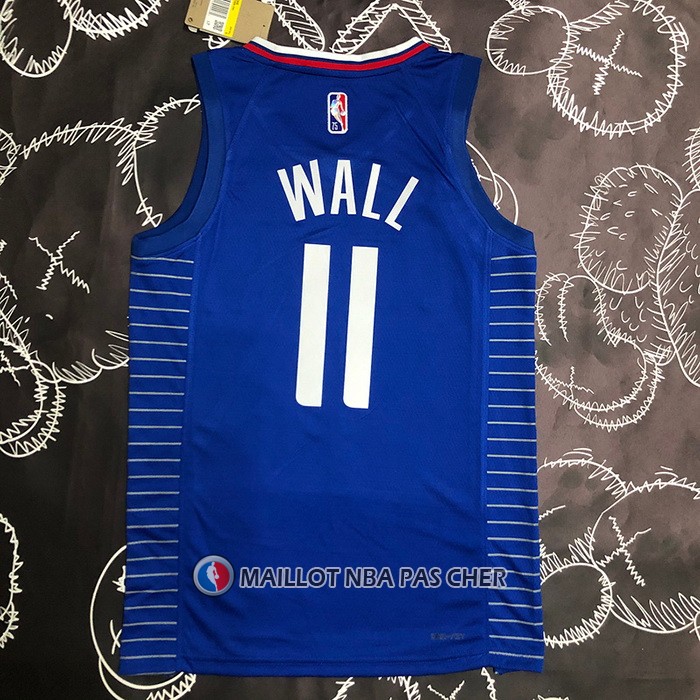 Maillot Los Angeles Clippers John Wall NO 11 Icon 2020-21 Bleu